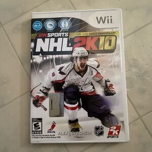 NHL 2K10 Wii Game